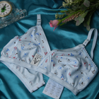 4 Piece Printed jersey bra just 1496
