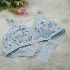 4 Piece Printed Jersey Bra Set – Soft, Stretchable & Comfortable Fit